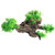 Aqua One Jumbo Driftwood with Plant Ornament (37889)