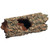 Aqua One Round Hollow Log S Ornament (37894)