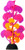 Aqua One Flexiscape Medium Pennywort Purple Pink Orange 17.5cm (29410)