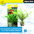 Aqua One Bettascape Sunreacher Lily On Sphere Green Plastic Plant (28161)