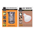 URS OZ White Ceramic Lamp 150W Kit w/ Mesh Cover