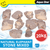 Aqua One Natural Elephant Stone Mixed Sizes 20kg Box (12298)