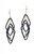 Calliope Triple Diamond Shape Earrings