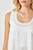 Mystree Satin Tank Top White