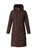 Yest Pimmalee Long Puffer Jacket Chocolate Brown