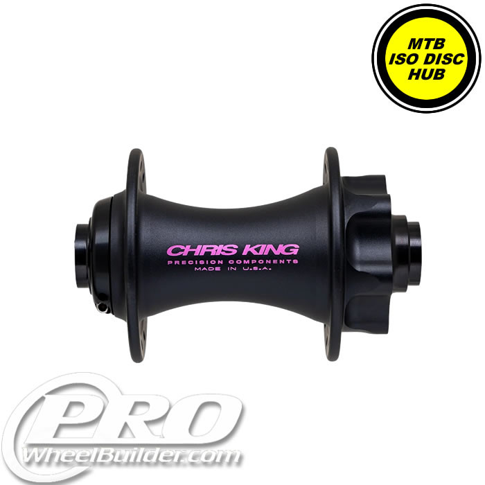 Chris King MTB Front ISO 6 Bolt Disc Hub | ProWheelBuilder