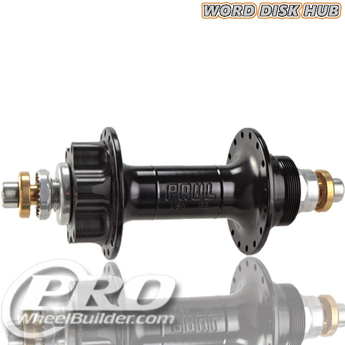 Paul Single Speed 6 Bolt Disc Word Rear Hub, 10x135 | PWB