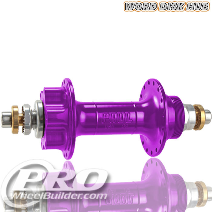 Paul Single Speed 6 Bolt Disc Word Rear Hub, 10x135 | PWB