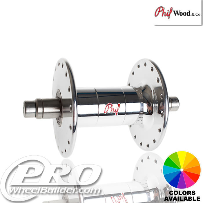 Phil Wood Track High Flange Front Hub, 9x100, 262g | PWB