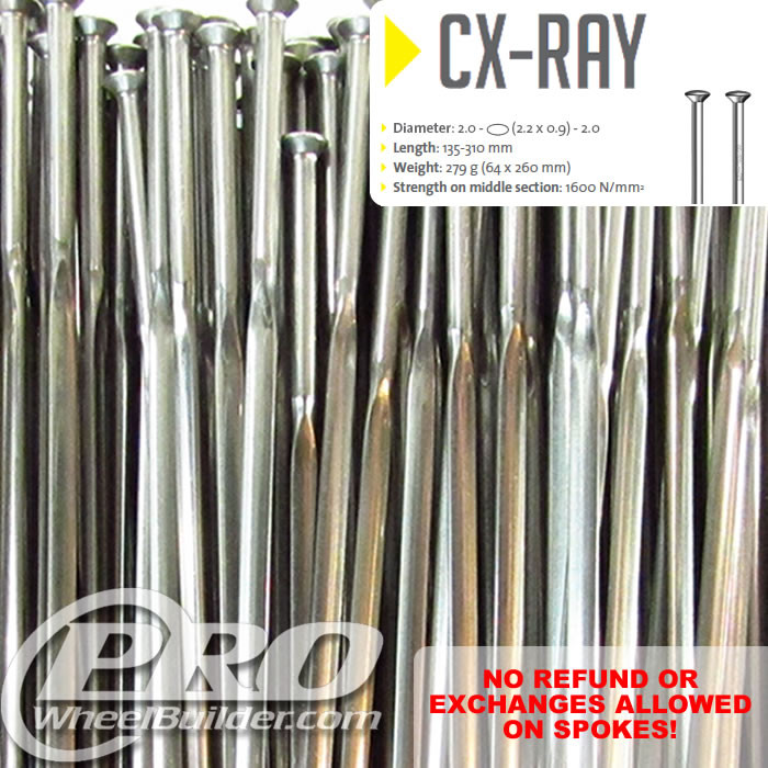 パーツ White Industries velocity Sapim CX-Ray Sapim CX RAY Straight Pull Bladed 14|21|14g | PWB