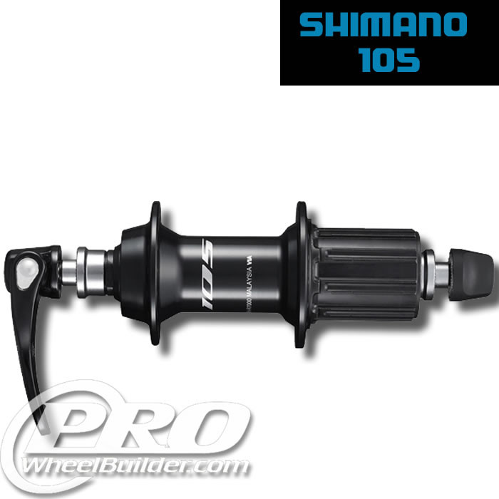 SHIMANO HB-R7000 & FH-R7000 ハブ Shimano 105 FH R7000 Rear Hub, 5x130, 352g | ProWheelBuilder