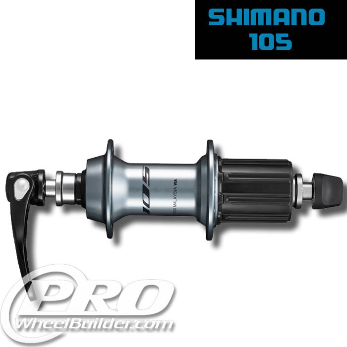 Shimano 105 FH R7000 Rear Hub, 5x130, 352g | ProWheelBuilder