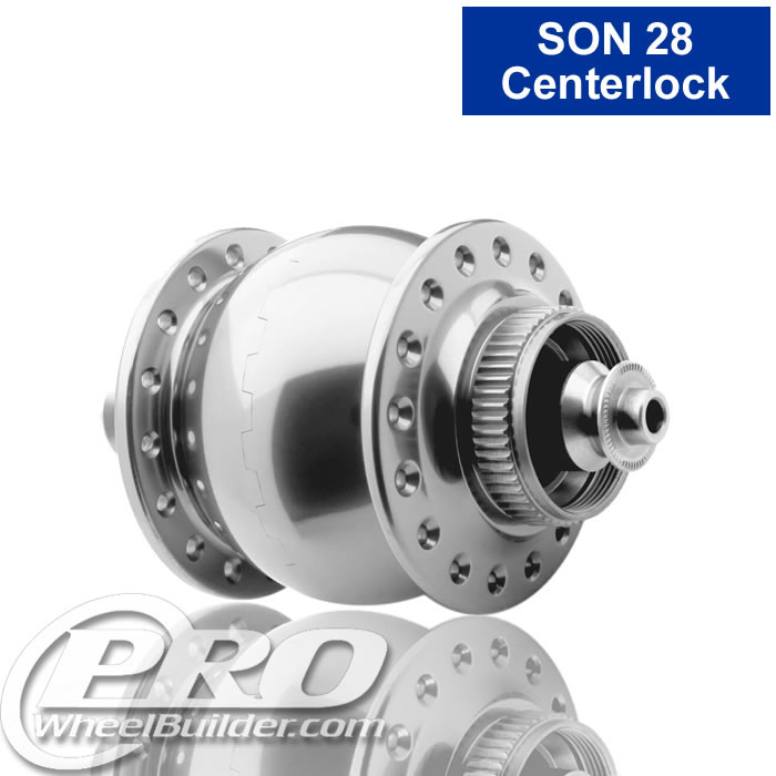 Son Dynamo SON 28 Centerlock Disc Hub, 5x100, 410g | PWB