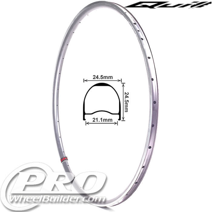 Velocity Quill Rim Brake Rim 700c, 650b, 21mm inner | PWB