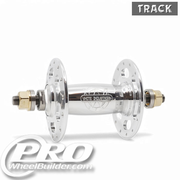 White Industries Track High Flange Front Hub, 9x100 | PWB