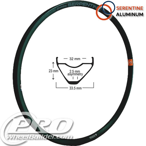 Astral Serpentine Aluminum Rim