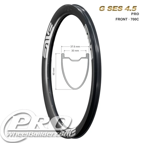 ENVE G SES 4.5 Pro Gravel Disc Front Clincher Rim