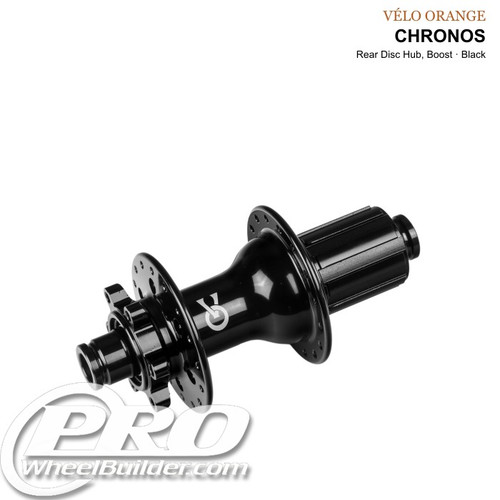 Velo Orange Chronos Boost Rear ISO 6 Bolt Disc Hub