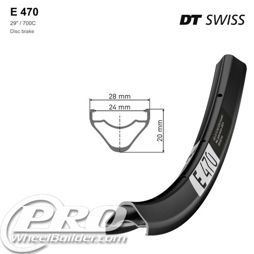 DT Swiss E 470 Disc Brake Rim