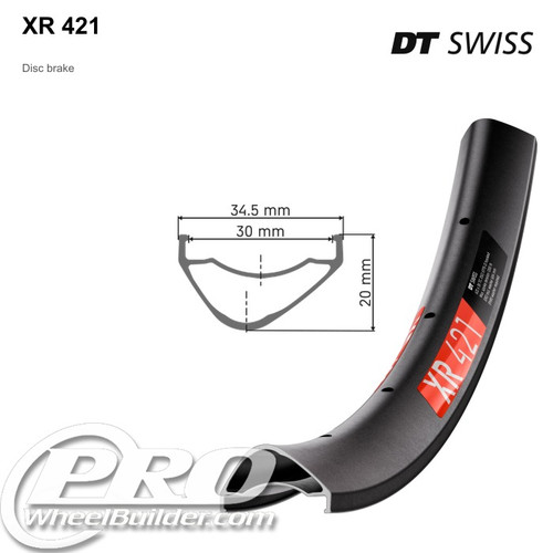 DT Swiss XR 421 Disc Brake Rim