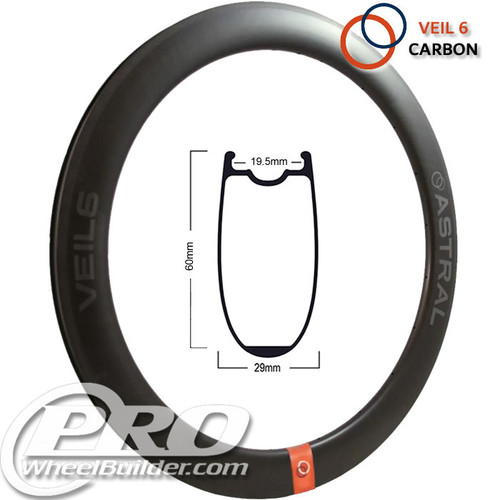 Astral Veil 6 Carbon Disc Rim