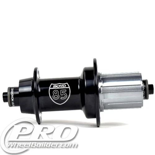 Boyd 85 Road Rear Black Hub