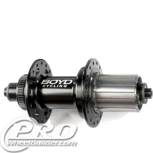 Boyd Quest Rear Black ISO Centerlock Disc Hub