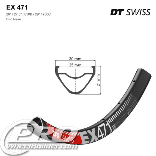 DT Swiss EX 471 Disc Brake Rim