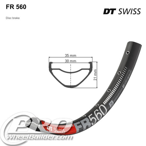 DT Swiss FR 560 Disc Brake Rim
