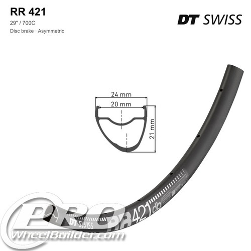 DT Swiss RR 421 Disc Brake Rim