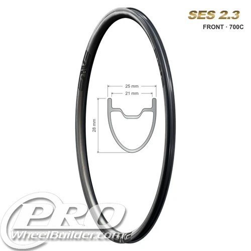 ENVE SES 2.3 2022 Disc Front Clincher Rim