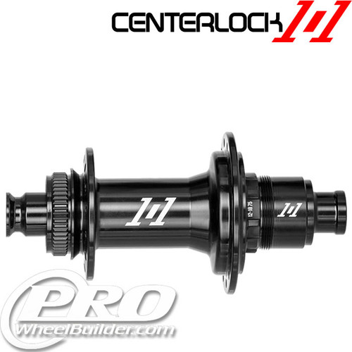 Industry Nine 1/1 Road Rear Black Centerlock Disc Hub