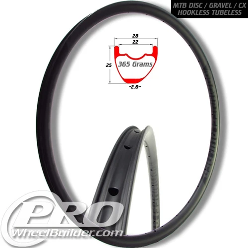 PWB Terra I22 Carbon Disc Brake Rim