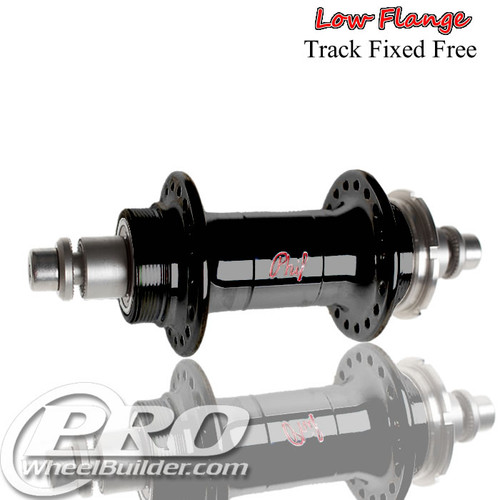Phil Wood Track Low Flange Fixed Free Rear Hub