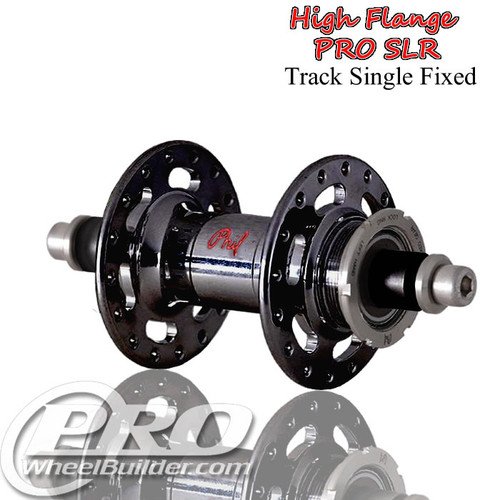 Phil Wood Track Pro High Flange Single Fixed Rear Hub