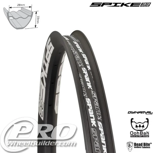 Spank Spike Race 33 With White Decal Rim