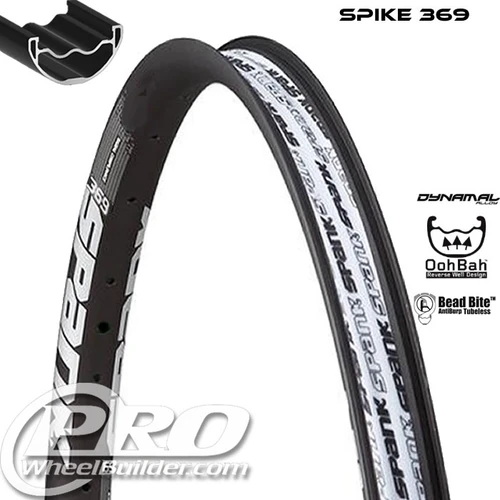 Spank 369 Spike With White Decal Rim