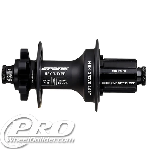 Spank Hex Rear ISO 6 Bolt Hub