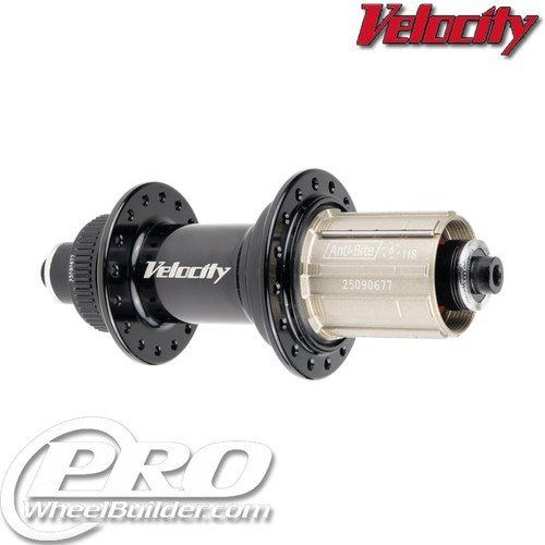 Velocity Race Rear Black Centerlock Disc Hub