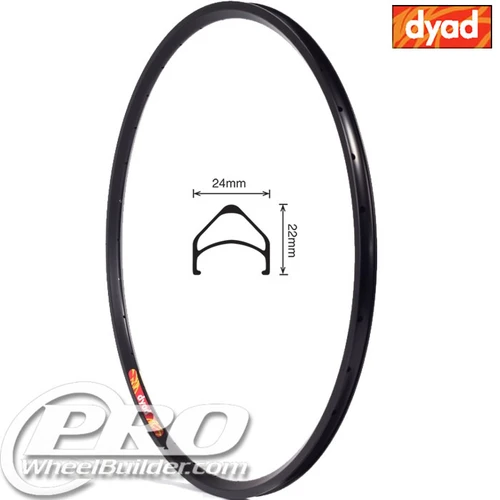 Velocity Dyad Disc Brake Rim