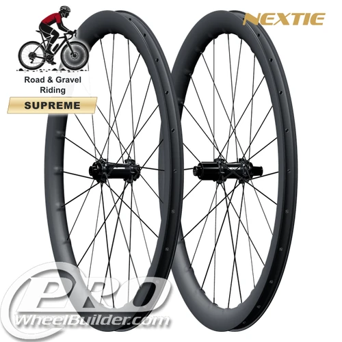 Nextie Supreme Alpha carbon wheelset - Alpha 45G