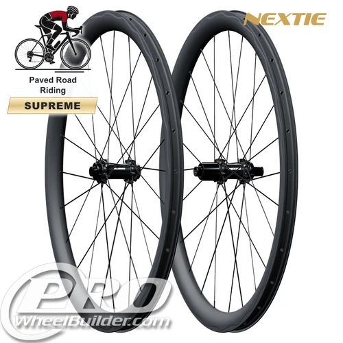 Nextie Supreme Ripple carbon wheelset - Ripple 40