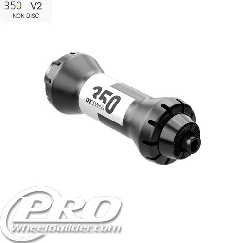 DT SWISS 350 2021 + STRAIGHT PULL FRONT BLACK HUB