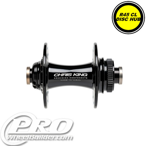 CHRIS KING R45 FRONT CENTERLOCK DISC HUB