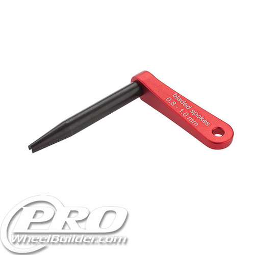 DT SWISS PRO BLADDED SPOKE HOLDER RED 0.8 1.0MM WRENCH