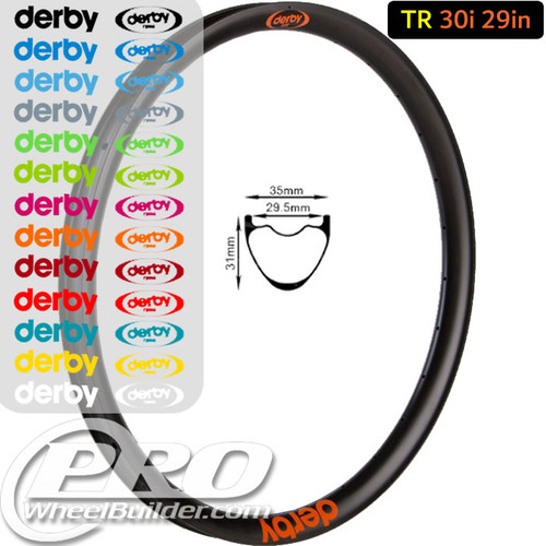 DERBY CARBON TR 30i DISC RIM