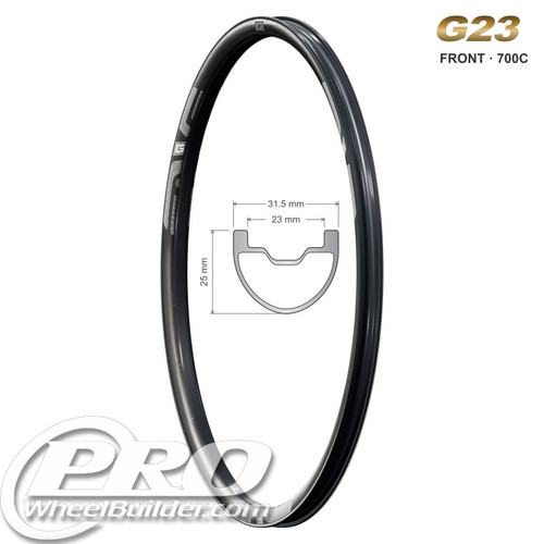 ENVE COMPOSITES G23 GRAVEL DISC CLINCHER RIM