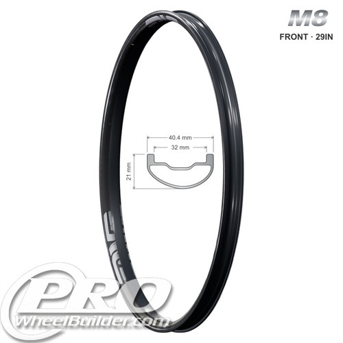 ENVE COMPOSITES M8 FRONT DISC BRAKE RIM