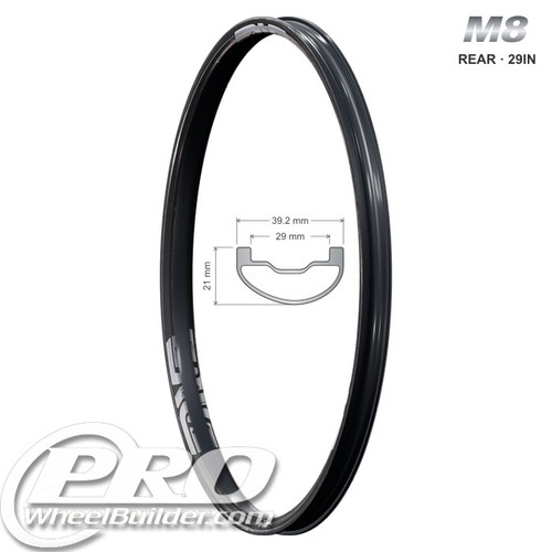 ENVE COMPOSITES M8 REAR DISC BRAKE RIM