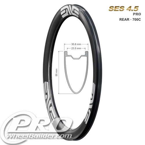 ENVE COMPOSITES SES 4.5 PRO DISC REAR CLINCHER RIM
